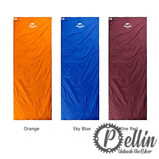 [000760013] Naturehike – LW180 – saco de dormir ligero (confort 15 °C) (Large, Left, Naranja)