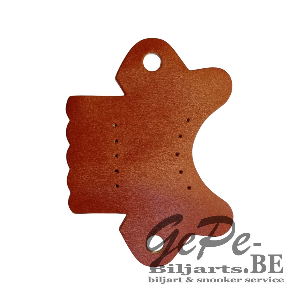 Hoekleder Snooker Gestikt