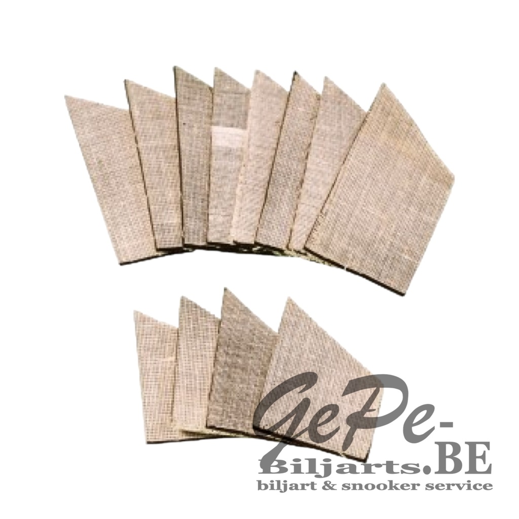 [003360000]  Cushion End Rubber Set