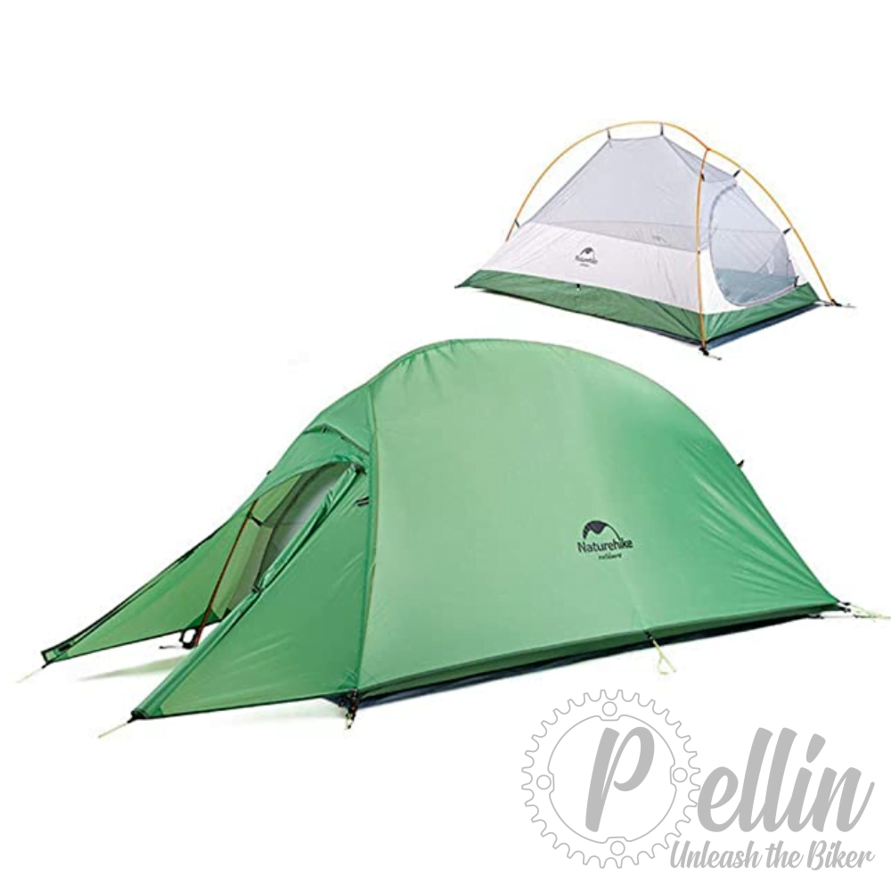 [000030003] Naturehike Cloud Up 1 210T ruime lichtgewicht 1 persoons tent (Oranje)