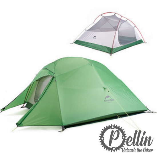 [000070003] Naturehike Cloud Up 2 Upgraded 210T lichte 1 tot 2 persoons tent (Oranje)